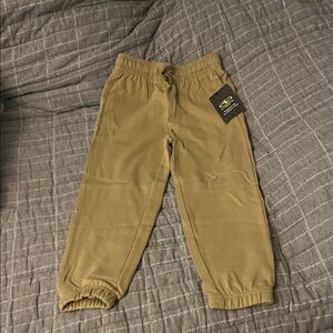 Athletic Works Kids Brown Jogger Pants